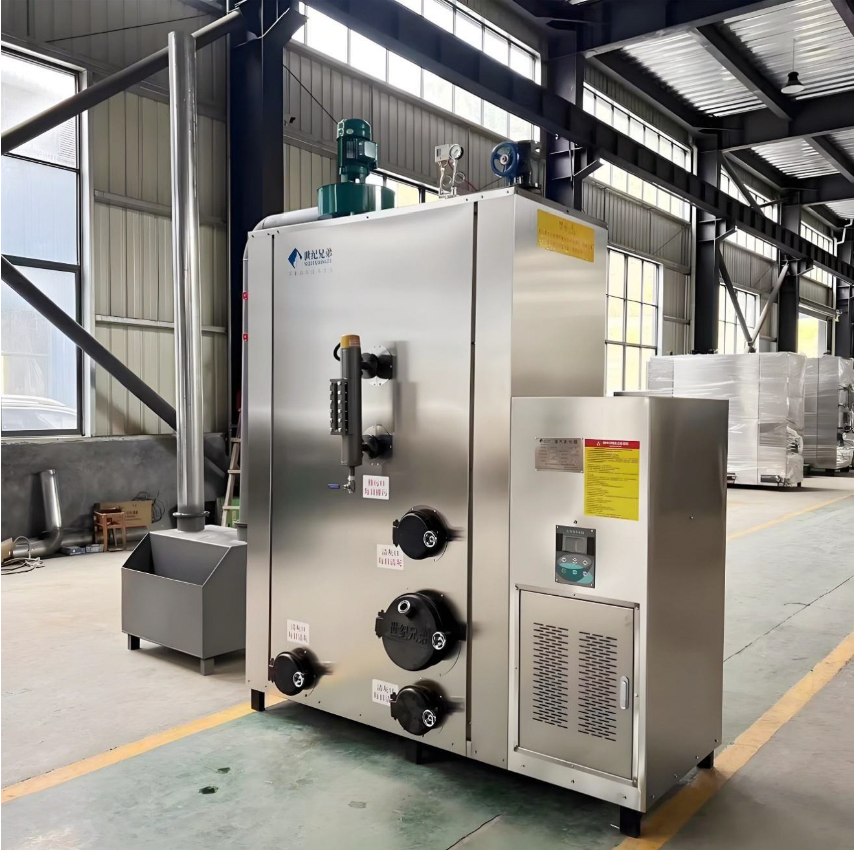 Biomass Fuel Steam Generator rightside